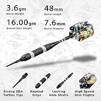 Vista 2 de Viper Dardos de punta suave de hielo negro