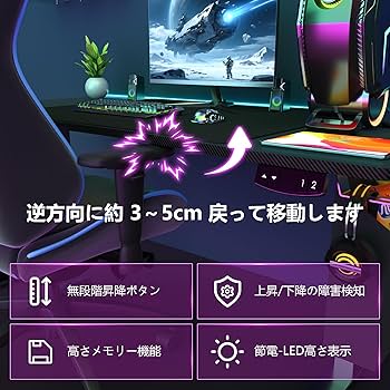 Amazon | NATURE'S SOURCE 【電動昇降・炭素繊維天板・高さ無段階調節 Amazon | NATURE'S SOURCE 【電動昇降・炭素繊維天板・高さ無段階調節