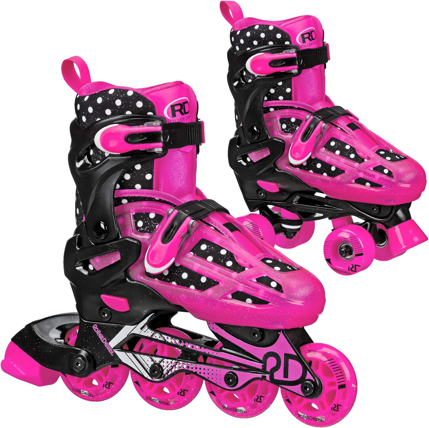 RD 2N1 DOT Girls Medium (3-6)