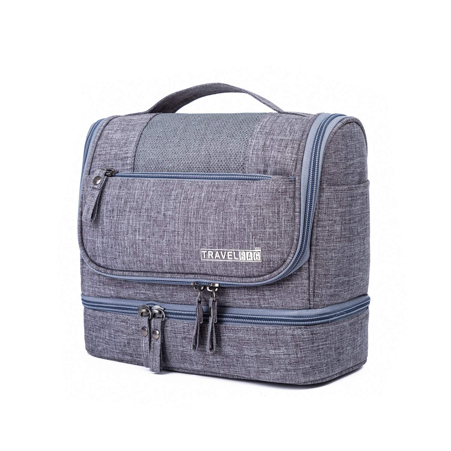 FANDARE Bolsas de Maquillaje Mujeres Hombres Bolsa de Cosméticos de Viaje Neceser de Viaje para Colgar Bolsas de Aseo Cosméticos Organizador Neceseres de Viajes de Negocios Impermeable