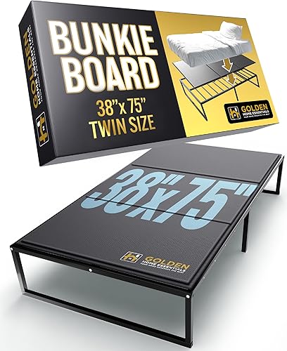 Miniatura 14 de Tabla Bunkie Premium de 10mm Tamaño King (76" x 80") – Soporte de Colchón Delgado de Perfil Bajo Anti-Hundimiento – Tabla de Cama Silenciosa,