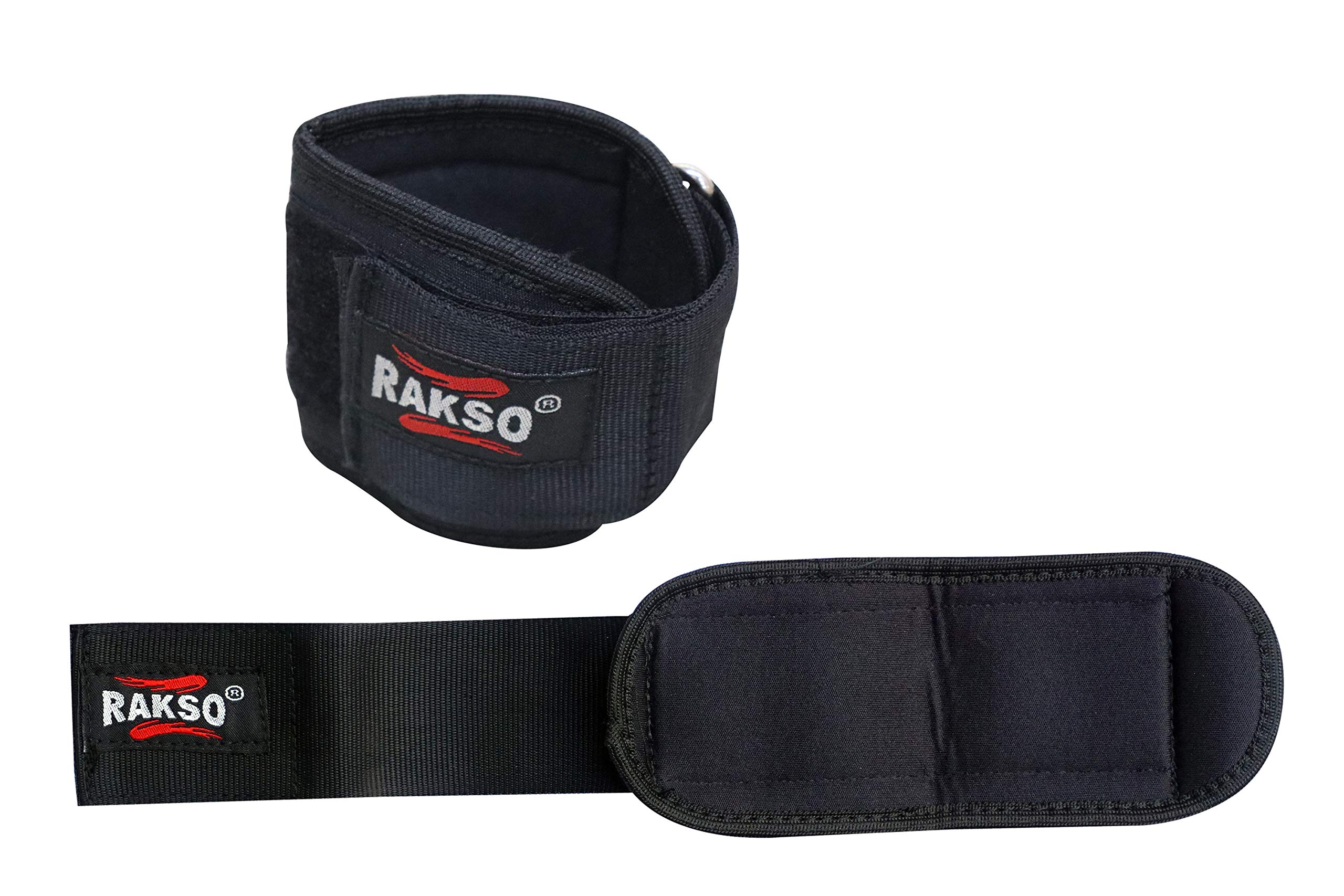 RAKSO 1 Pair Wrist Band with Thumb Loop for Weightlifting, Power Lifting and Gym for Men and Women Neoprene-image-13
