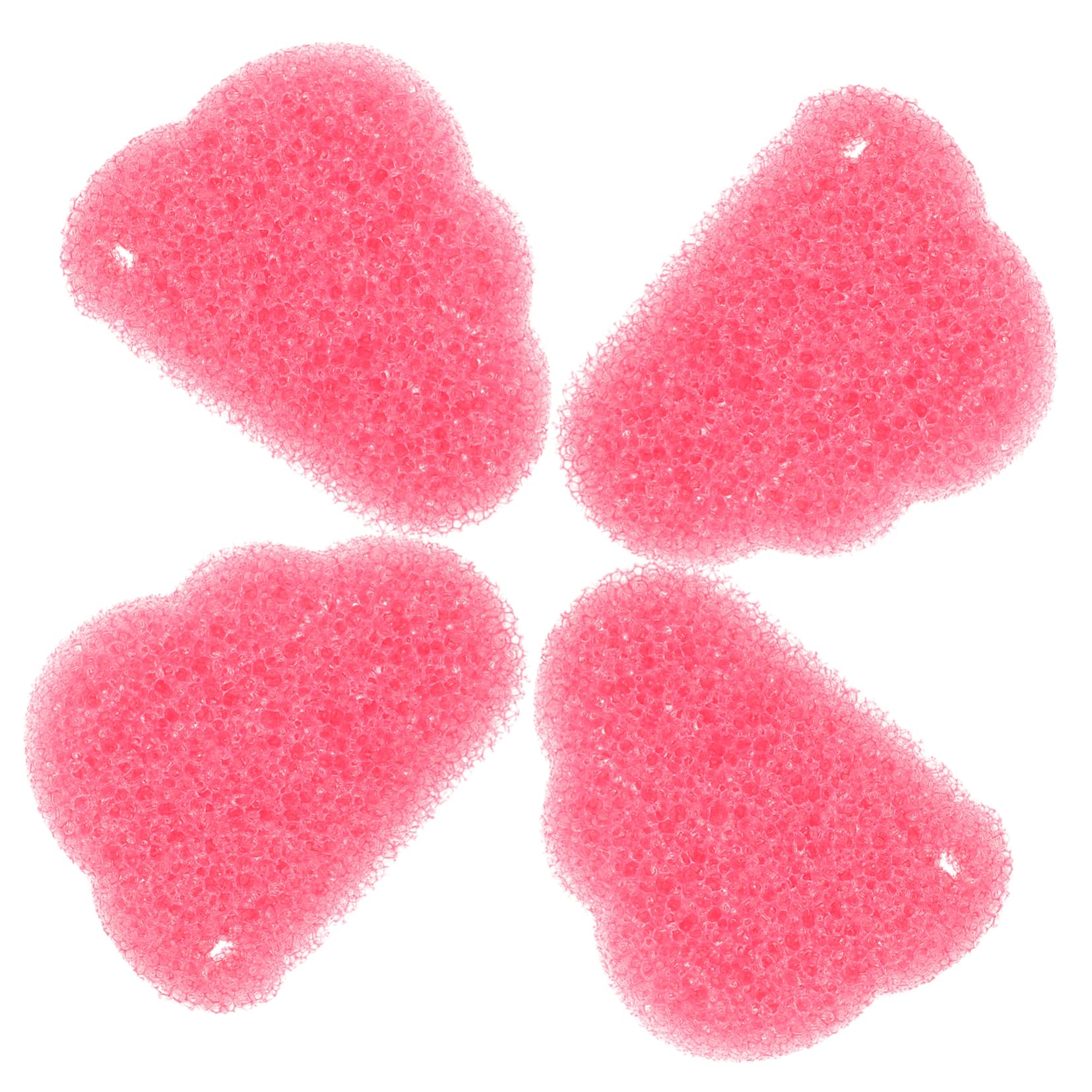 Sosoport Esponja De Temperatura Esponjas para Lavar Platos Cocina De Cocina Limpieza Esponjas Linda De Divertidas Color Aleatorio 4 Piezas X 4