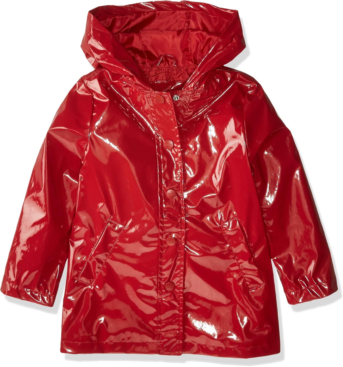 URBAN REPUBLIC Girls' Girls Patent Leather Raincoat