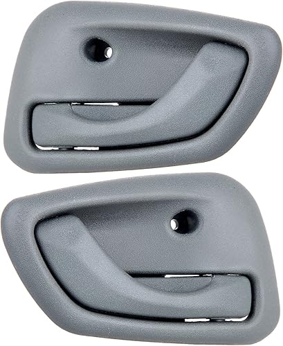 Miniatura 9 de ECCPP 2 manijas de puerta para Chevrolet Tracker 1999-2004 para Chevrolet Tracker gris interior derecho lado izquierdo