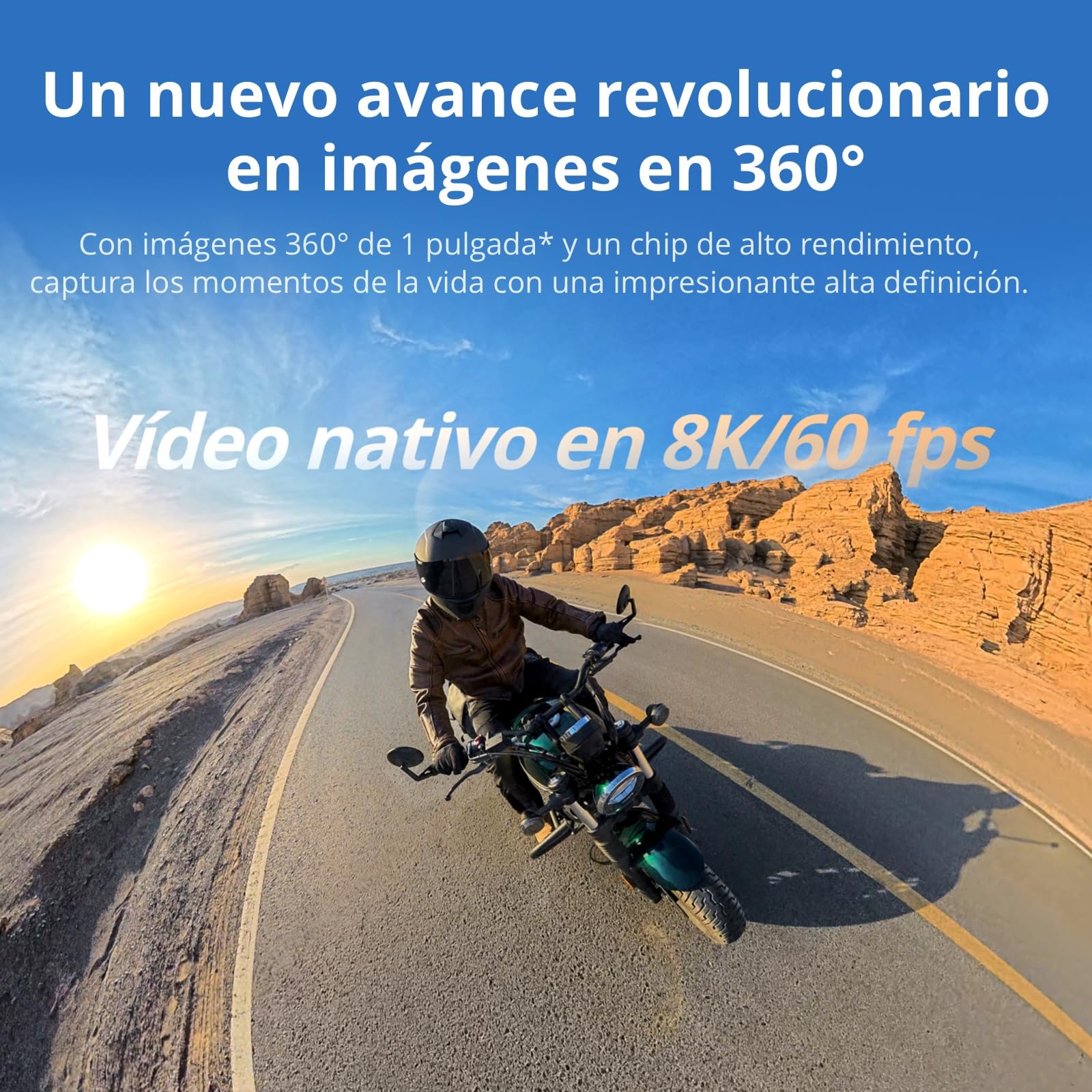 DJI Pack Estándar Osmo 360 II, cámara 8K 360°