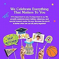 Vista 6 de Big Dot of Happiness Floral Let's Par-Tea - Decoraciones para tazas de té, artículos esenciales para fiestas de té en jardín, juego de 20