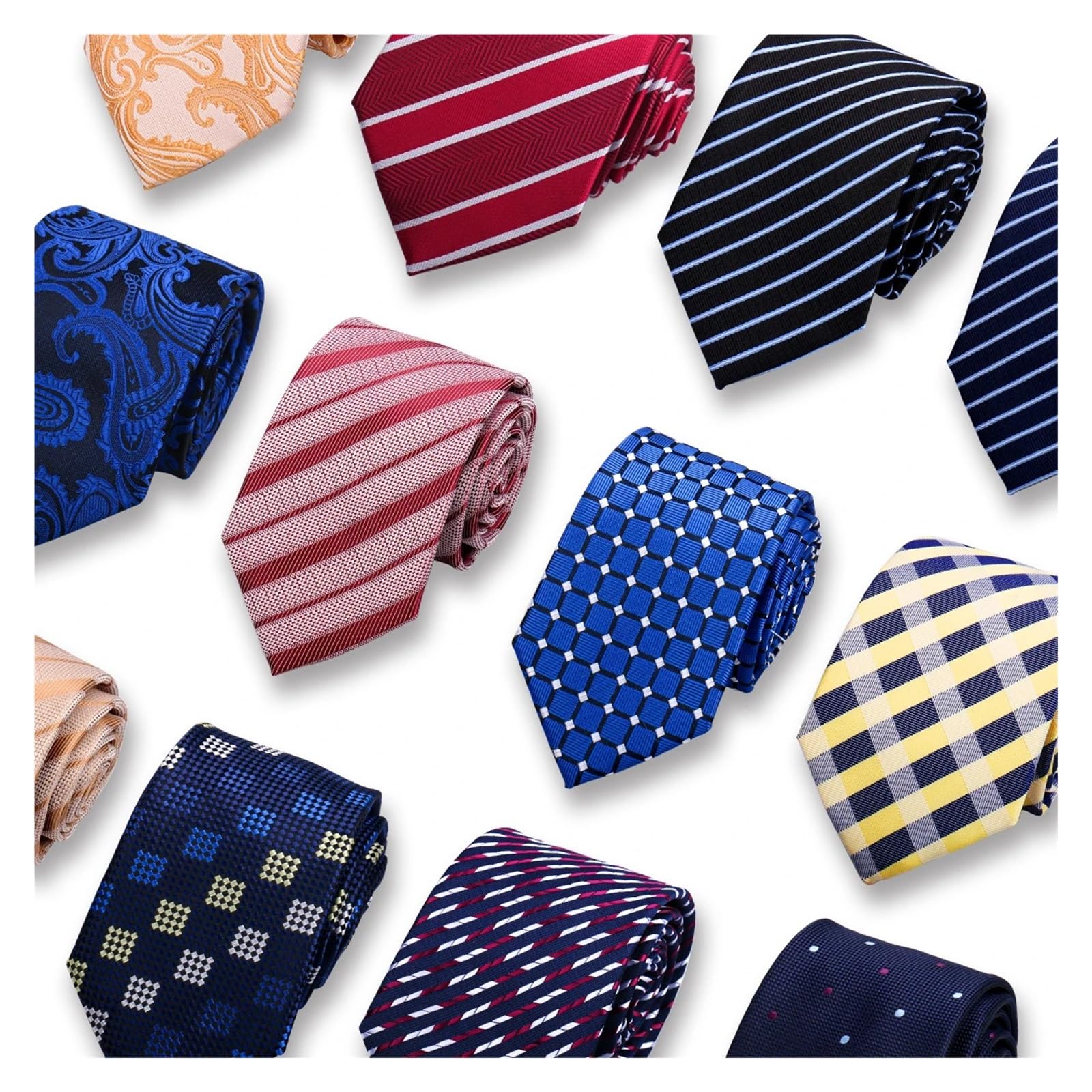 Corbata for Hombre, Corbata for Hombre, Adecuada for Boda, Lugar de Trabajo(2)