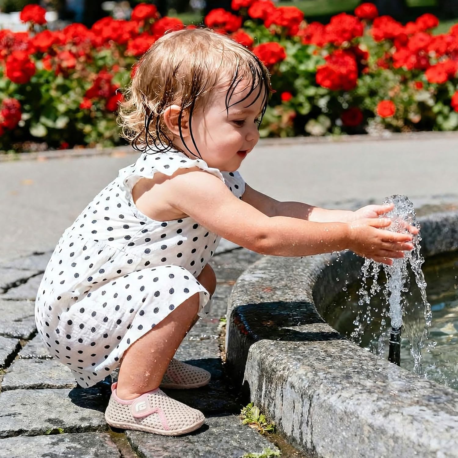 JOINFREE Baby Toddler Water Shoes Boys Girls Sandals Barefoot Kids Breathable Sneakers Shoes for Walking Running - Image 2