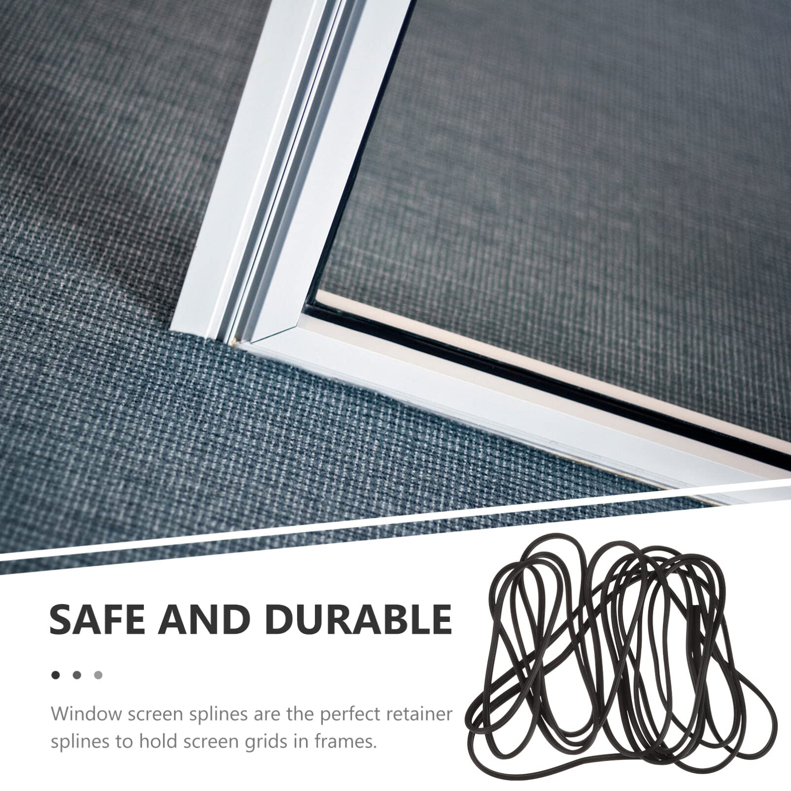 Angoily 2 Rolls Screen Mesh Repair Tape – Self-Adhesive PVC Patch For Window Screens, Door Screens, RV & Pool Nets (78.6 X 1.97 Inches Each)