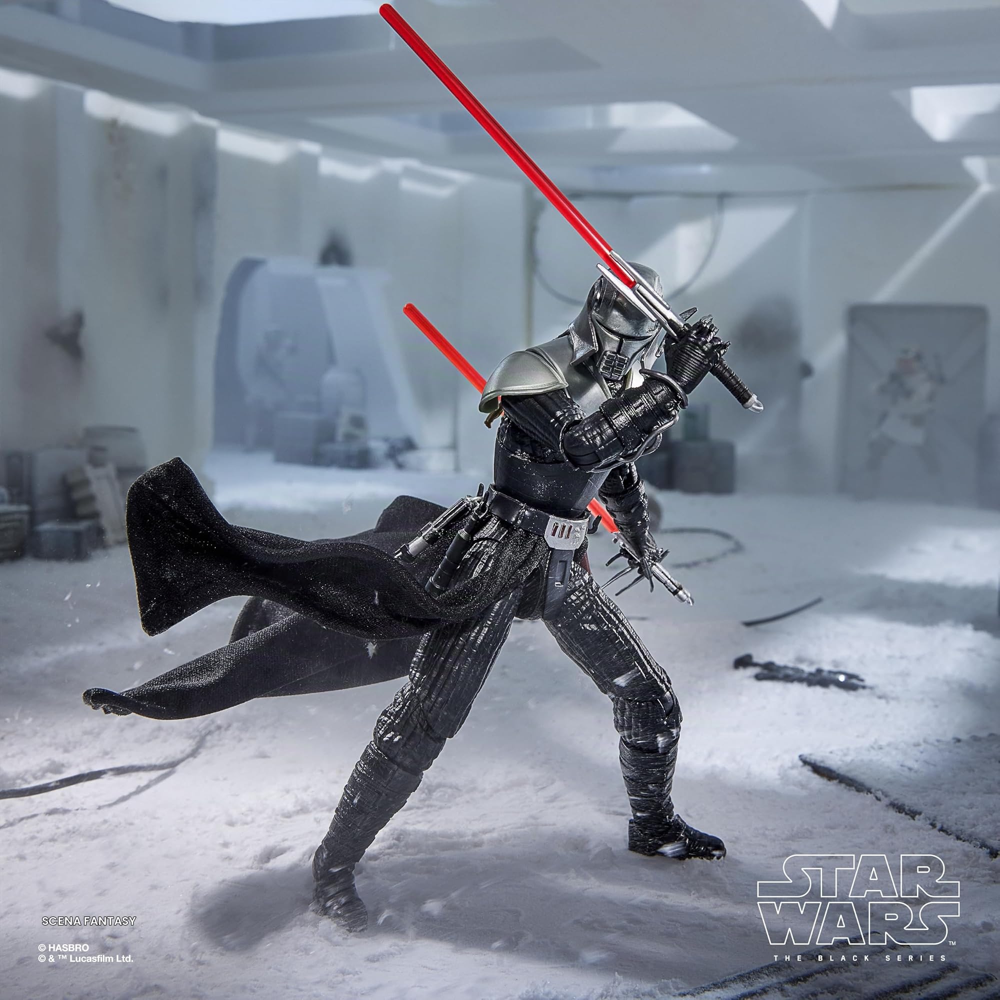 Star Wars Hasbro, The Black Series, Gaming Greats, Lord Starkiller, Action Figure Deluxe collezionabile da 15 cm, Ispirata Potere della Forza