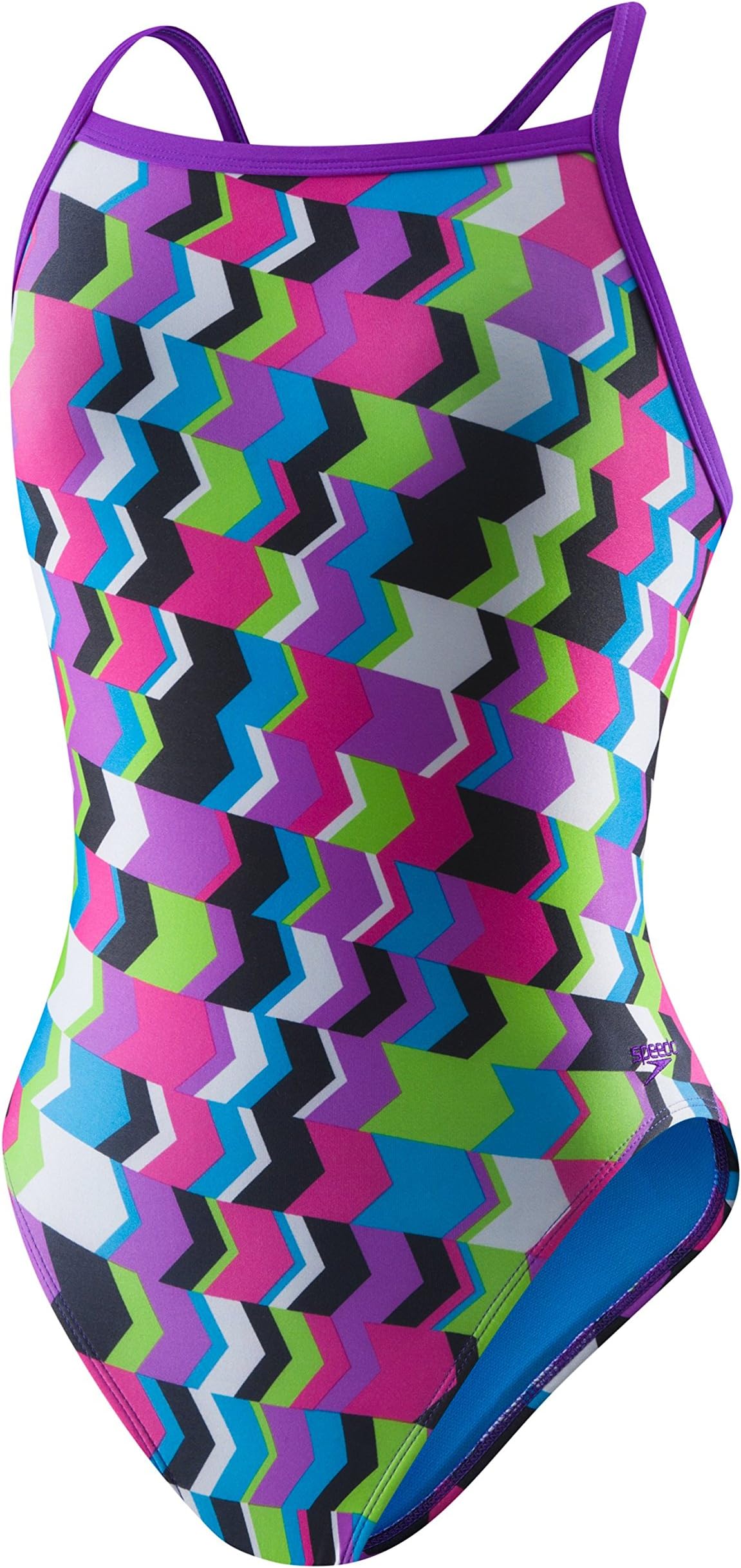 Speedo Women's Swimsuit One Piece ProLT Propel Back Printed - Manufacturer Discontinued