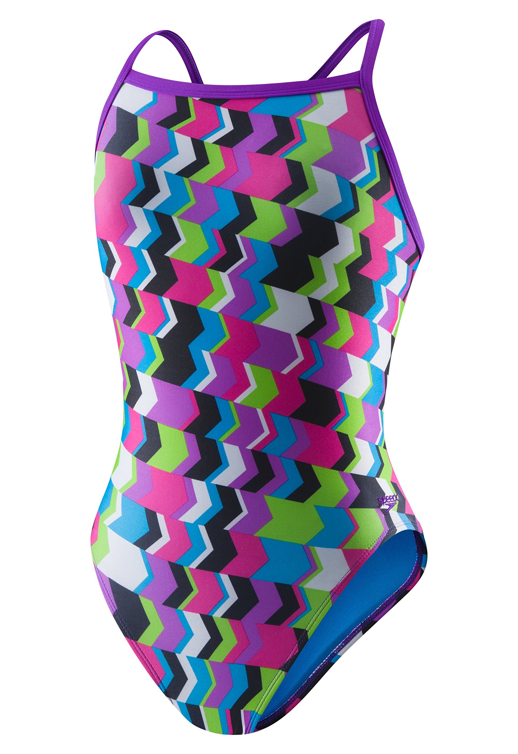 Speedo Women's Swimsuit One Piece ProLT Propel Back Printed - Manufacturer Discontinued