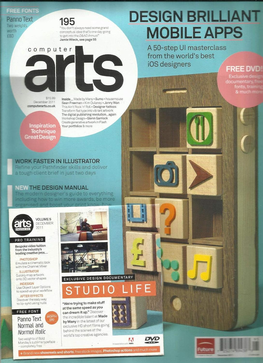 COMPUTER ART MAGAZINE, DECEMBER, 2011 ISSUE, 195 VOLUME, 5