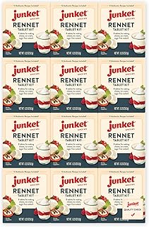 Junket Rennet Tablet Kit, 0.23 Ounces (Pack Of 12)
