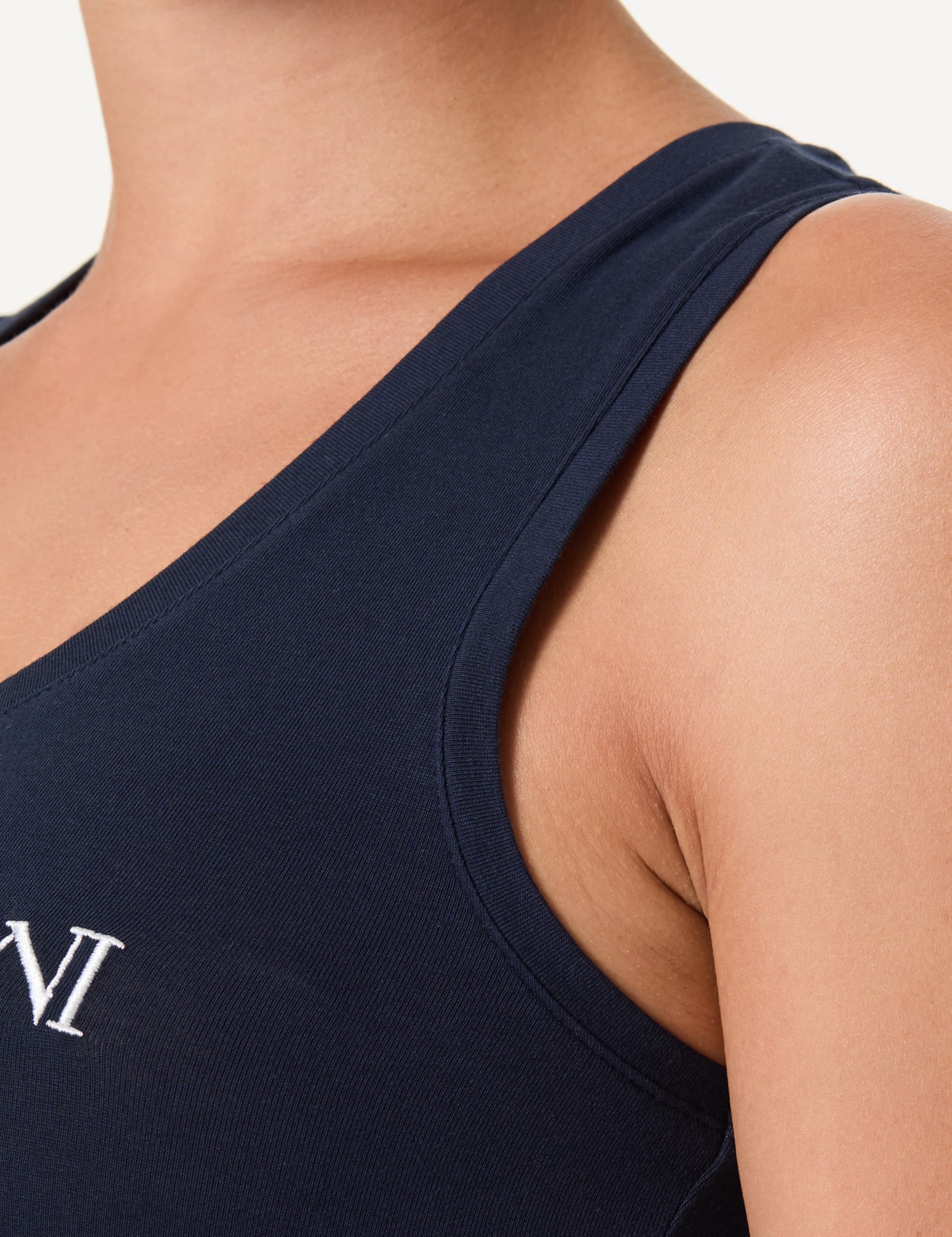 Emporio Armani Everyday Cotton Underwear Tank T-Shirt Donna (Pacco da 1)