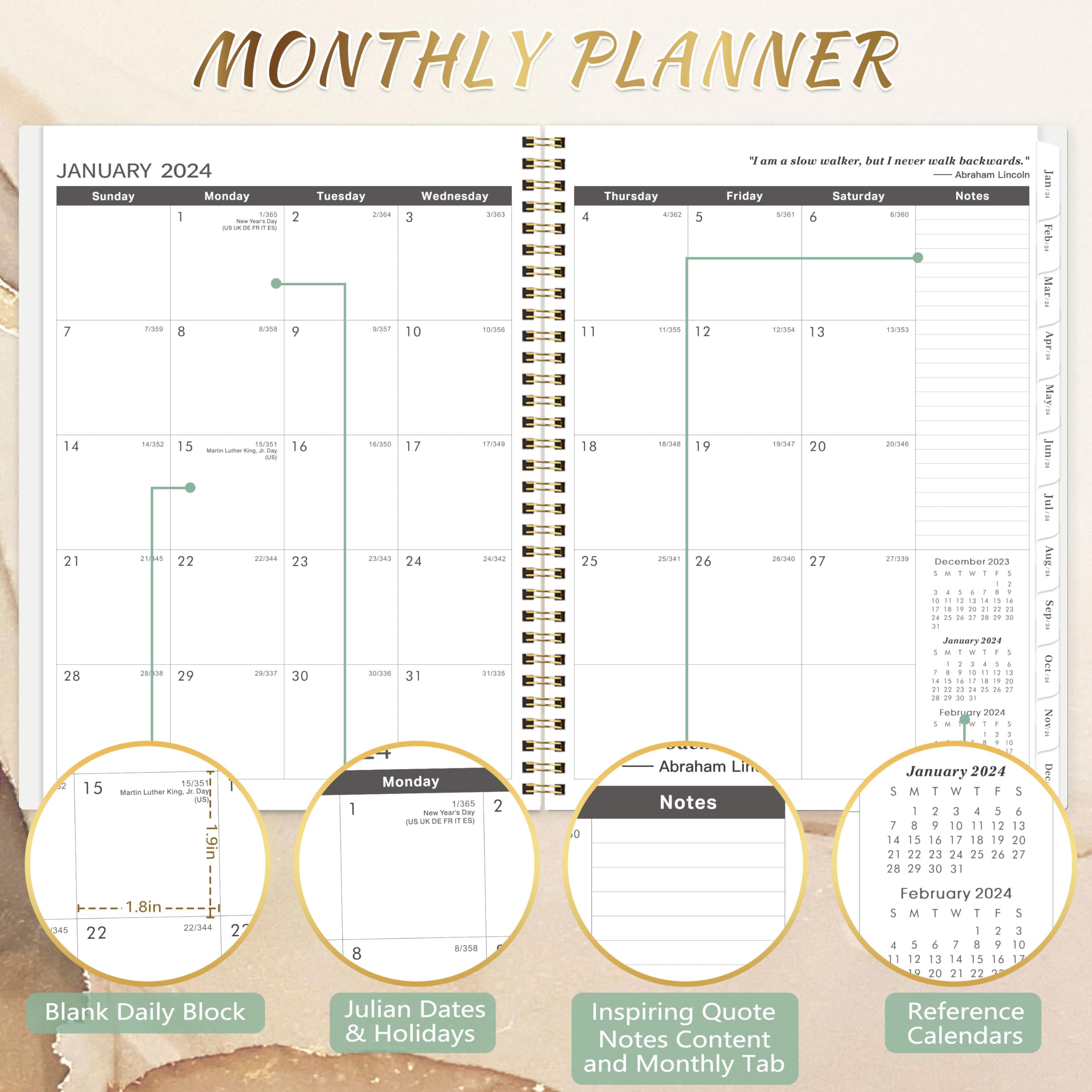 Monthly 2 Year Goal Planner