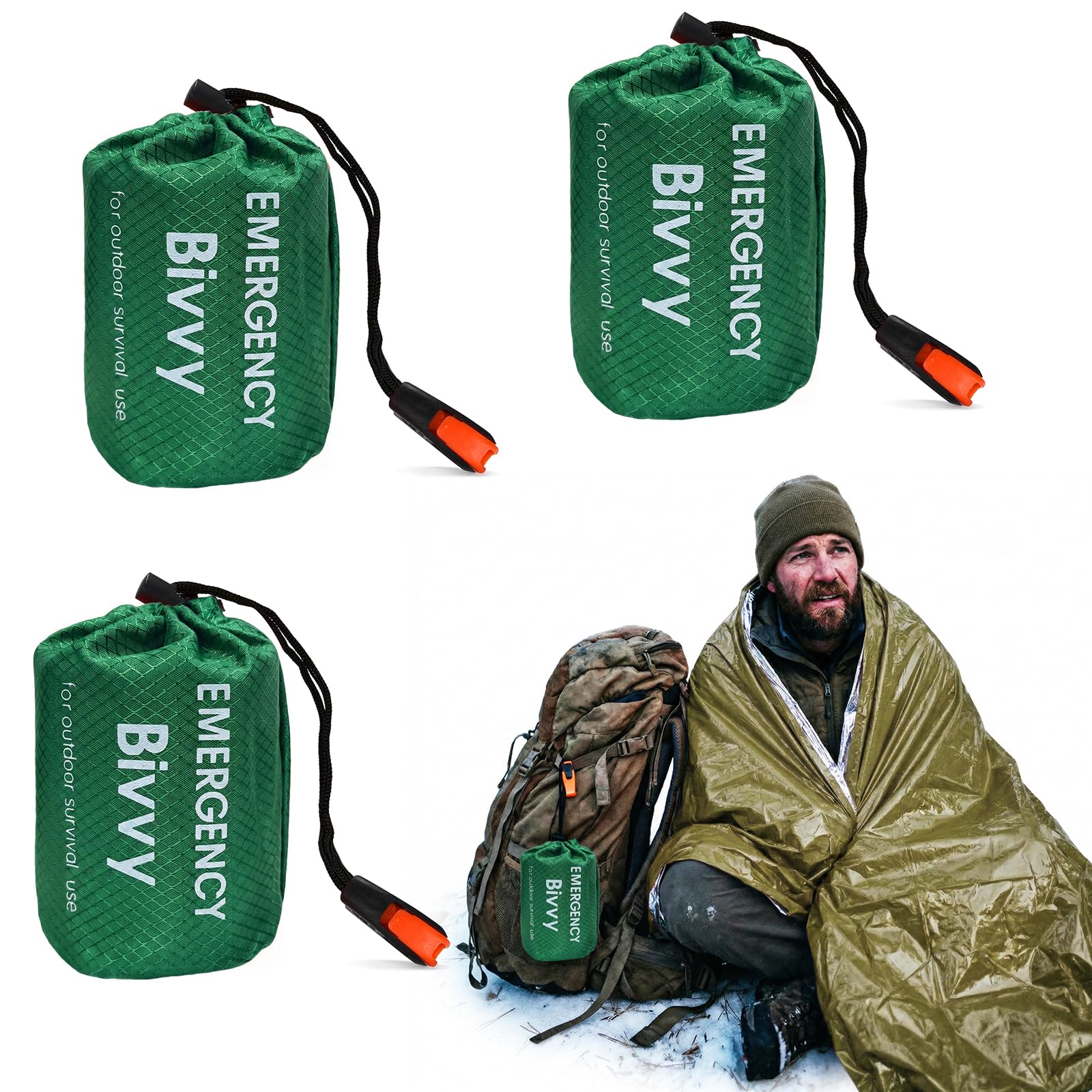 Sac de couchage survie ultraléger pour vos randonnées et bivouacs nature