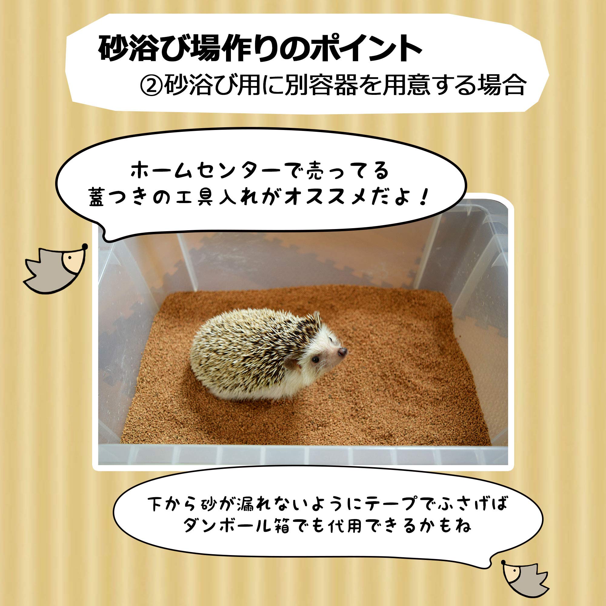 Amazon | はりねずみんみん共和国 くるみ砂 800g ハリネズミの砂浴び用 