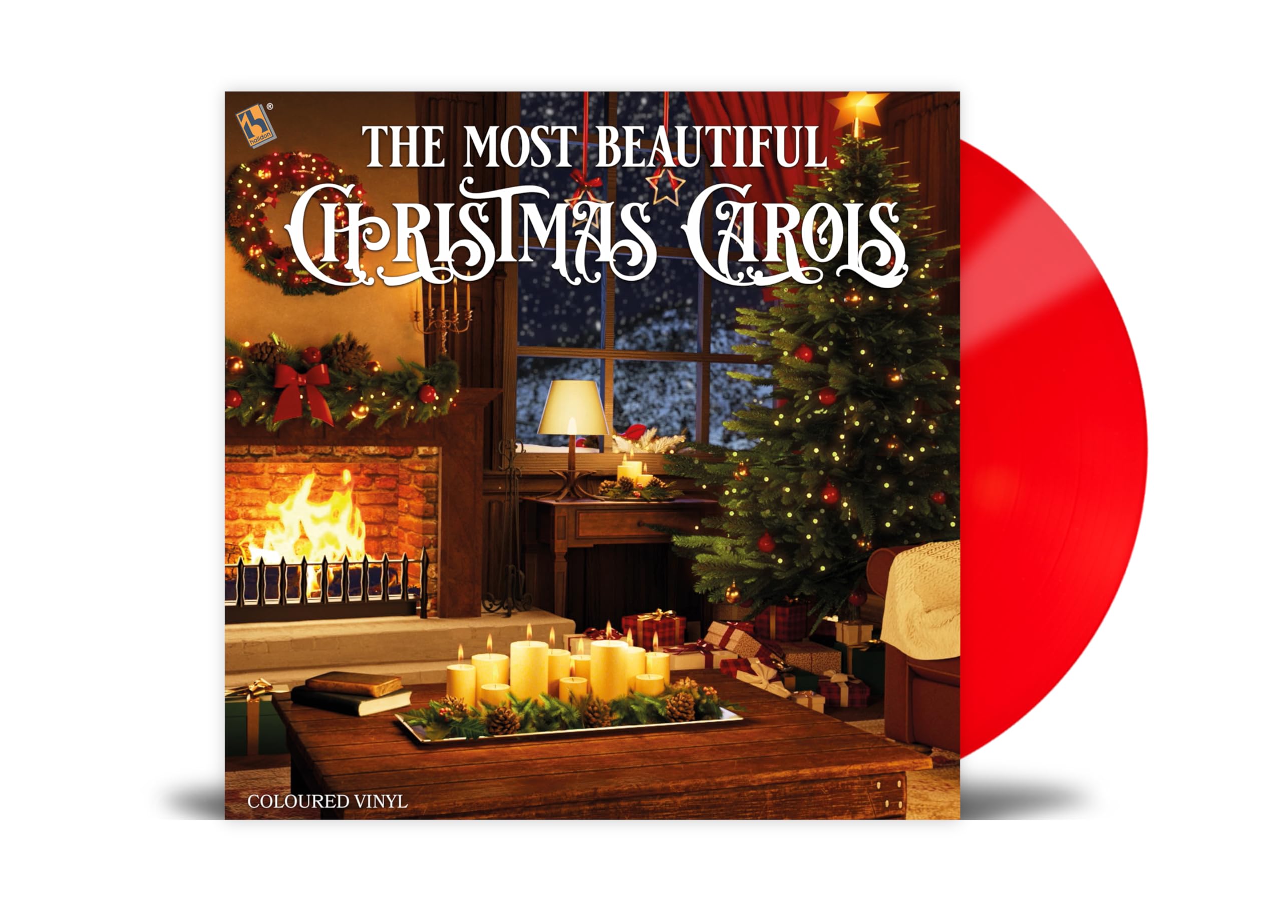 The Most Beatiful Christmas Carols Vinile Colorato Rosso - O Holy Night, Silent Night, Jingle Bells