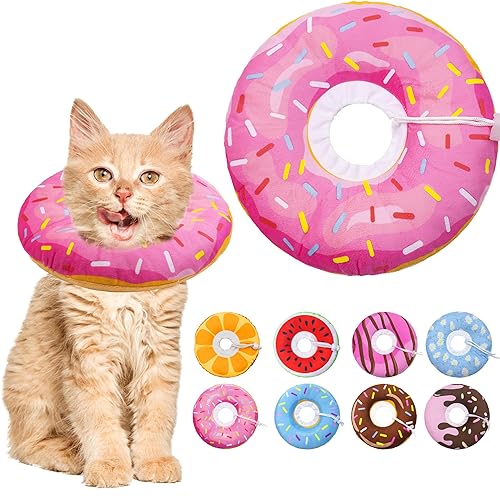 Seyezo Cat Cone Collar Soft, Adjustable Cat Recovery Collars Spay