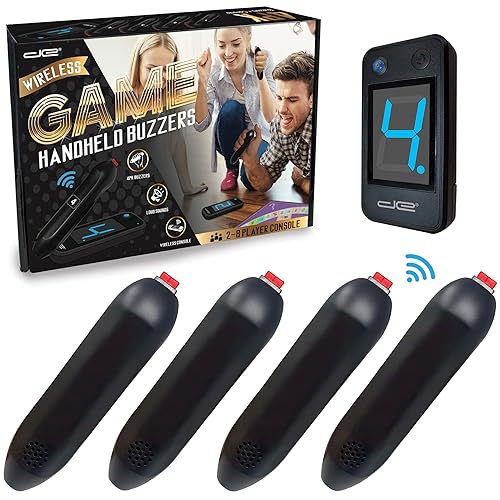 Digital Energy Wireless Handheld Game Buzzer System - Console Displays