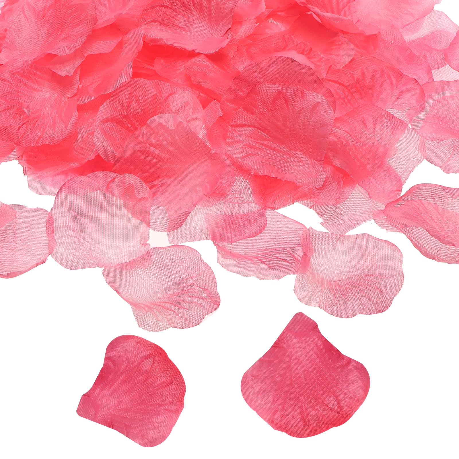Pétales de rose artificiels PATIKIL en soie dégradé rose pour décor de fête - 1000 pcs