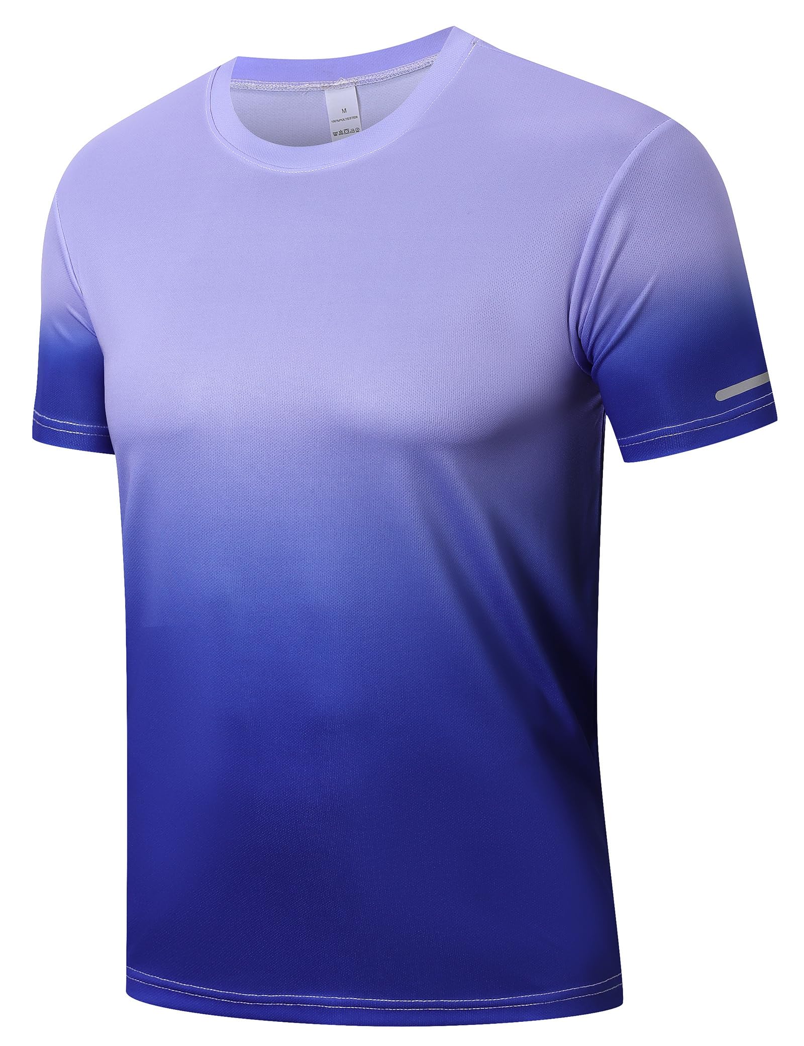 Cimic 1 o 3 Piezas Camiseta Deporte Hombre, Impresión Camisetas Manga Corta Hombre, Secado Rápido Respirable para Running Gimnasio