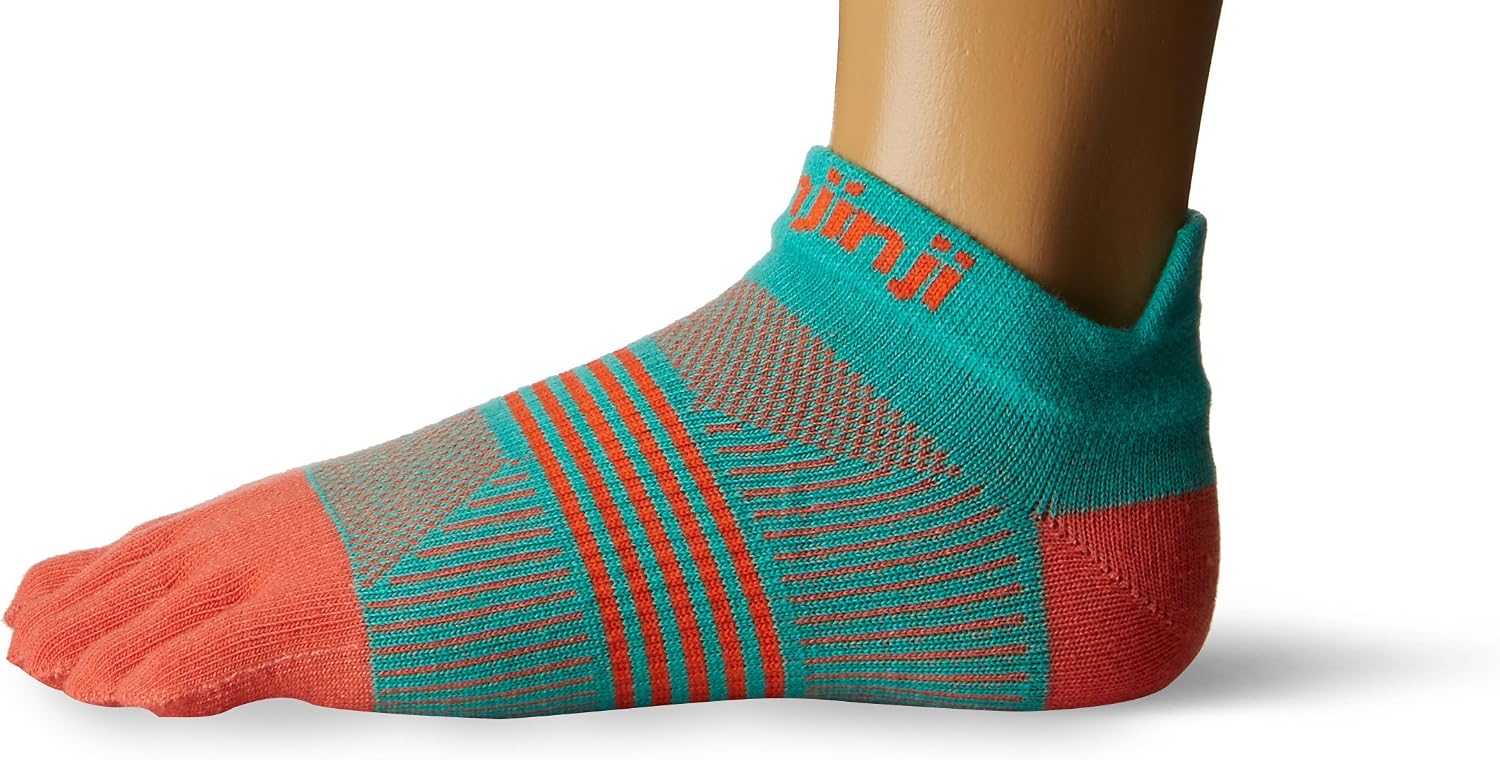 Injinji Women's Run Lightweight No-Show Toesocks