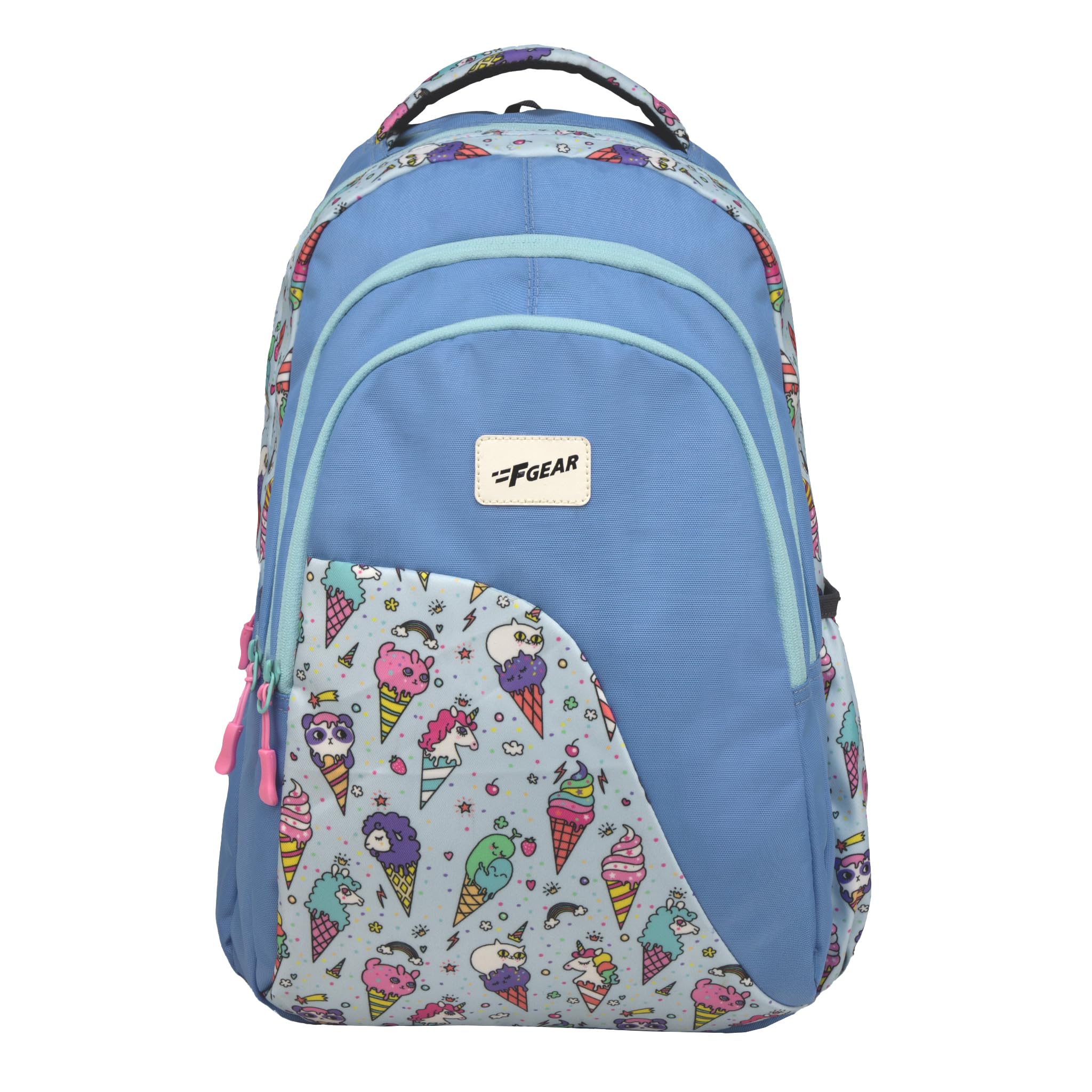 Haven IceBlue Waffle 22 L Backpack|For Primary School|Tuition|College|Picnic Outing Backpack|Trendy & Stylish |Best Bags For Everyday Use For Girls Boys Kids Adults Men & Women|Gifting Bag-image-44