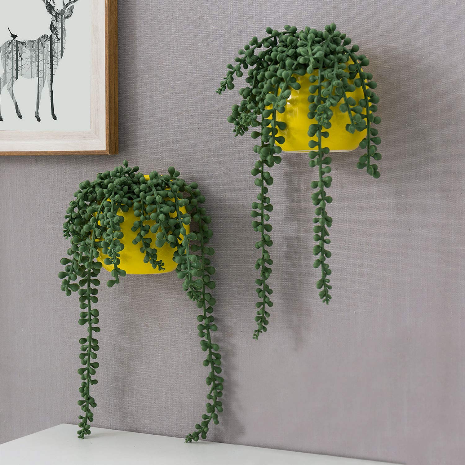 Planters With Artificial Plants Decor For You
