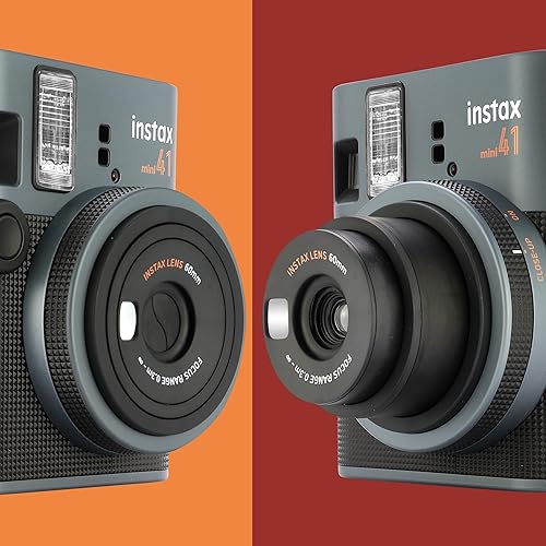 Miniatura 3 de Fujifilm Cámara instantánea Instax Mini 41 + 20 impresiones + funda para cámara + álbum y paño de microfibra de calidad para fotos