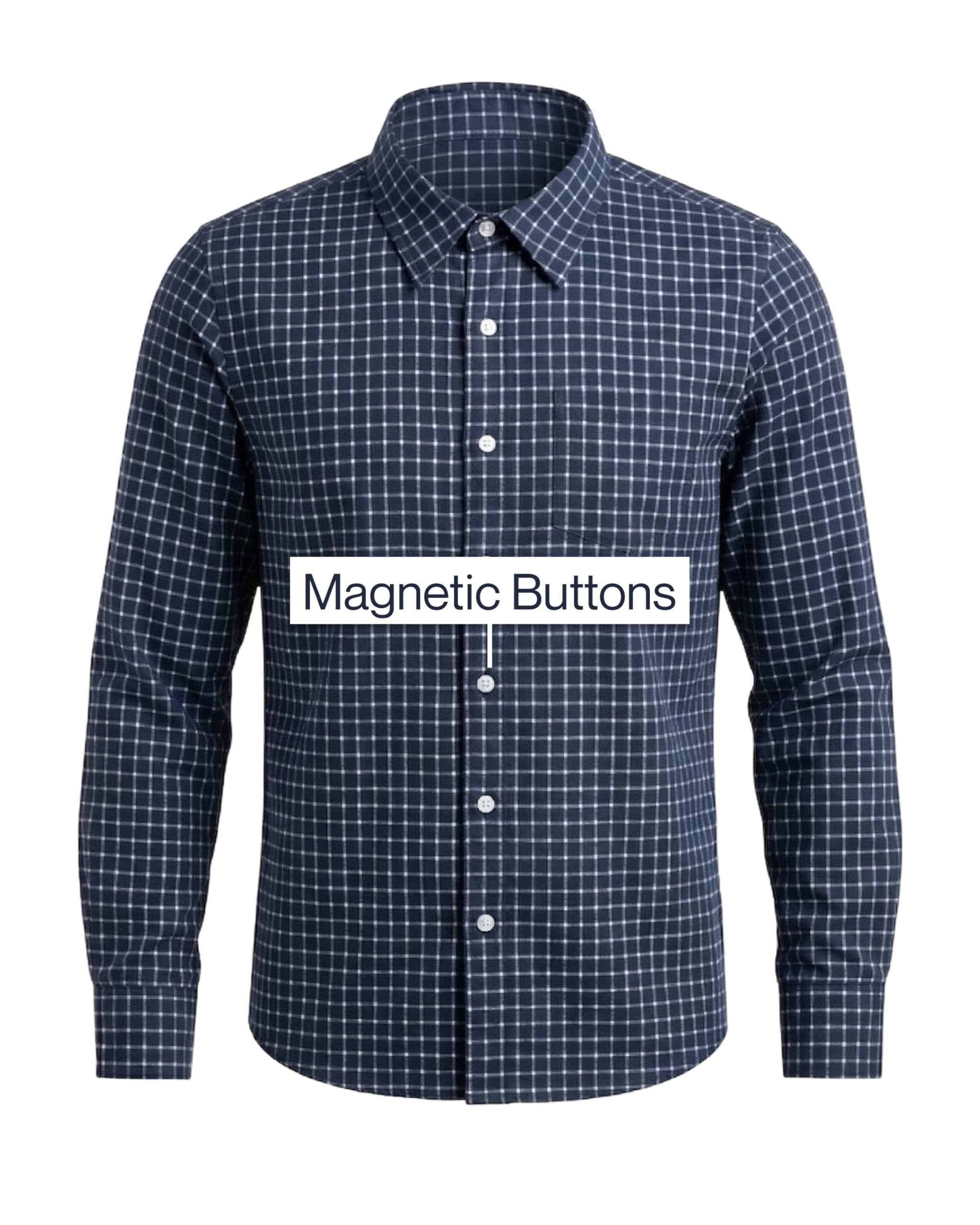 Joe & Bella Magnetic Button Shirt for Men
