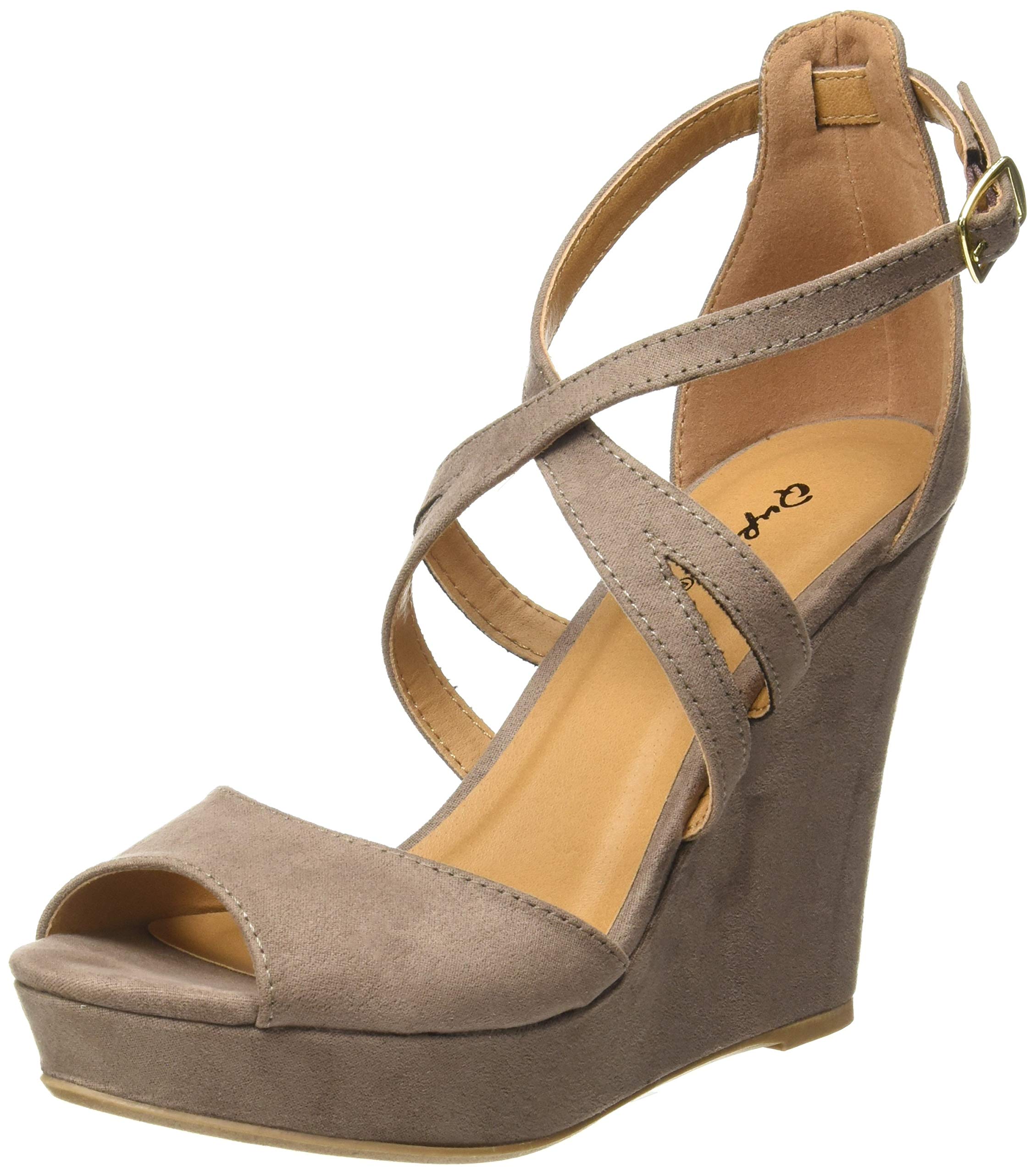 QupidWomen's Fashion Sandals