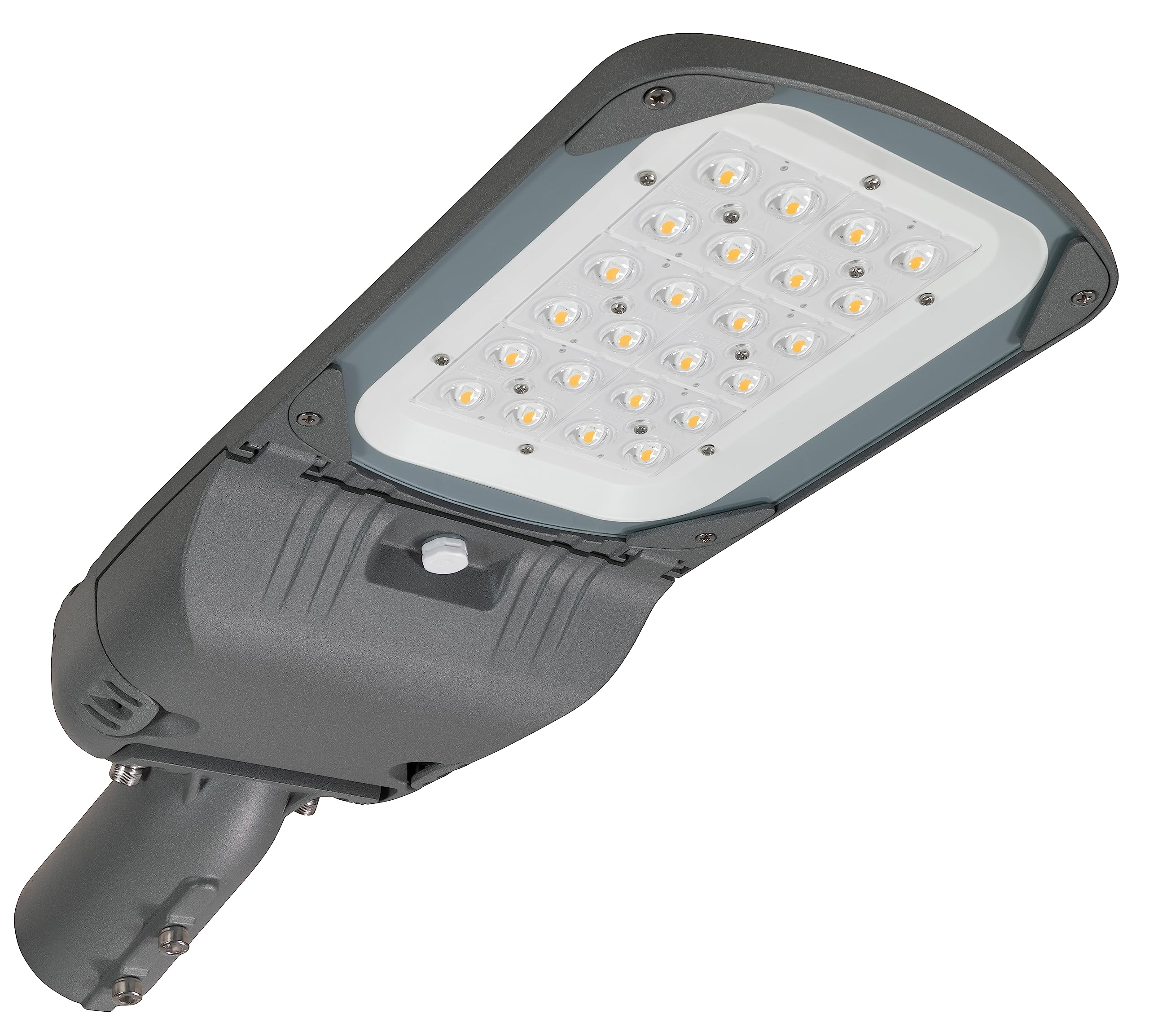 LED Straßenlaterne Straßenleuchte | 10W, 1500lm, 3000K, Zhaga, Dali | Aussenleuchte Mastleuchte für Firmengelände Objektbeleuchtung, Strassenbeleuchtung