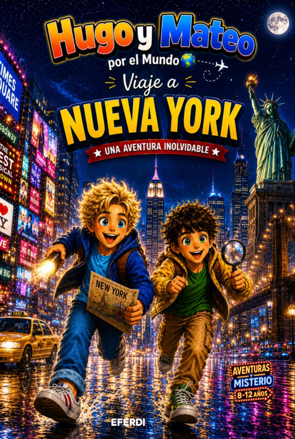 Hugo y Mateo por el Mundo: Viaje a Nueva York