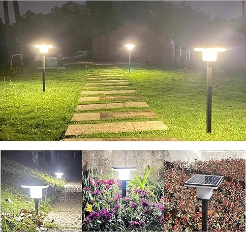 Miniatura 5 de DOSSAE Lampara Solar Exterior Jardín,Luces Solares Led Exterior Jardín Suelo,Luz Solar Exterior Jardín Impermeable IP65,adornos Jardín,para Patio,