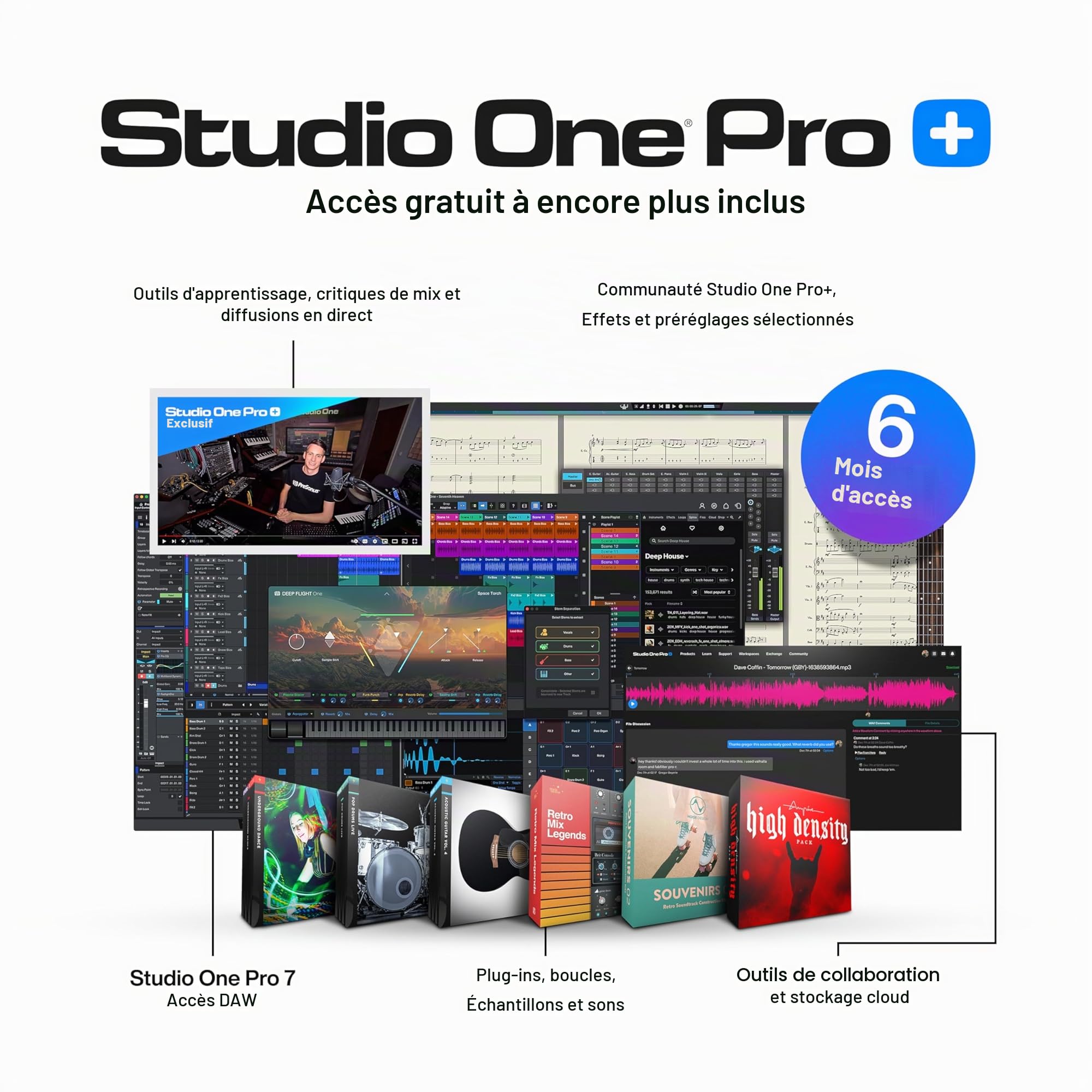 PreSonus AudioBox 96 - Interface Audio USB, Pour Enregistrement, Diffusion, Podcasting avec Bundle de Logiciels incluant Studio One Artist, Ableton Live Lite DAW, Édition 25ème Anniversaire