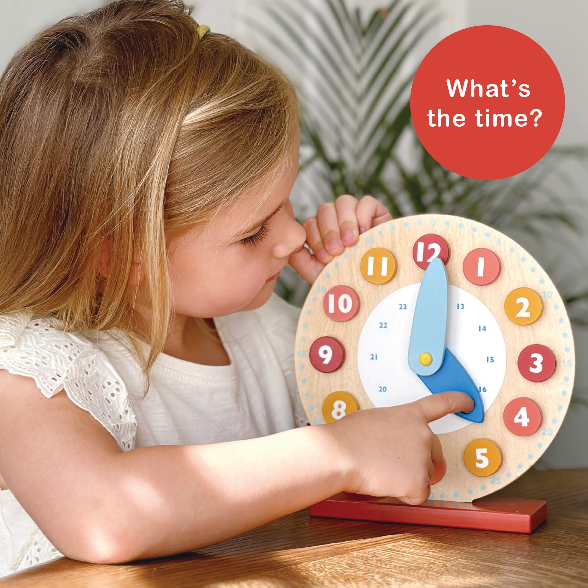 Mentari Collezione di giocattoli per la prima infanzia: divertenti giocattoli di apprendimento per bambini (MT7304, orologio didattico, MT7304)