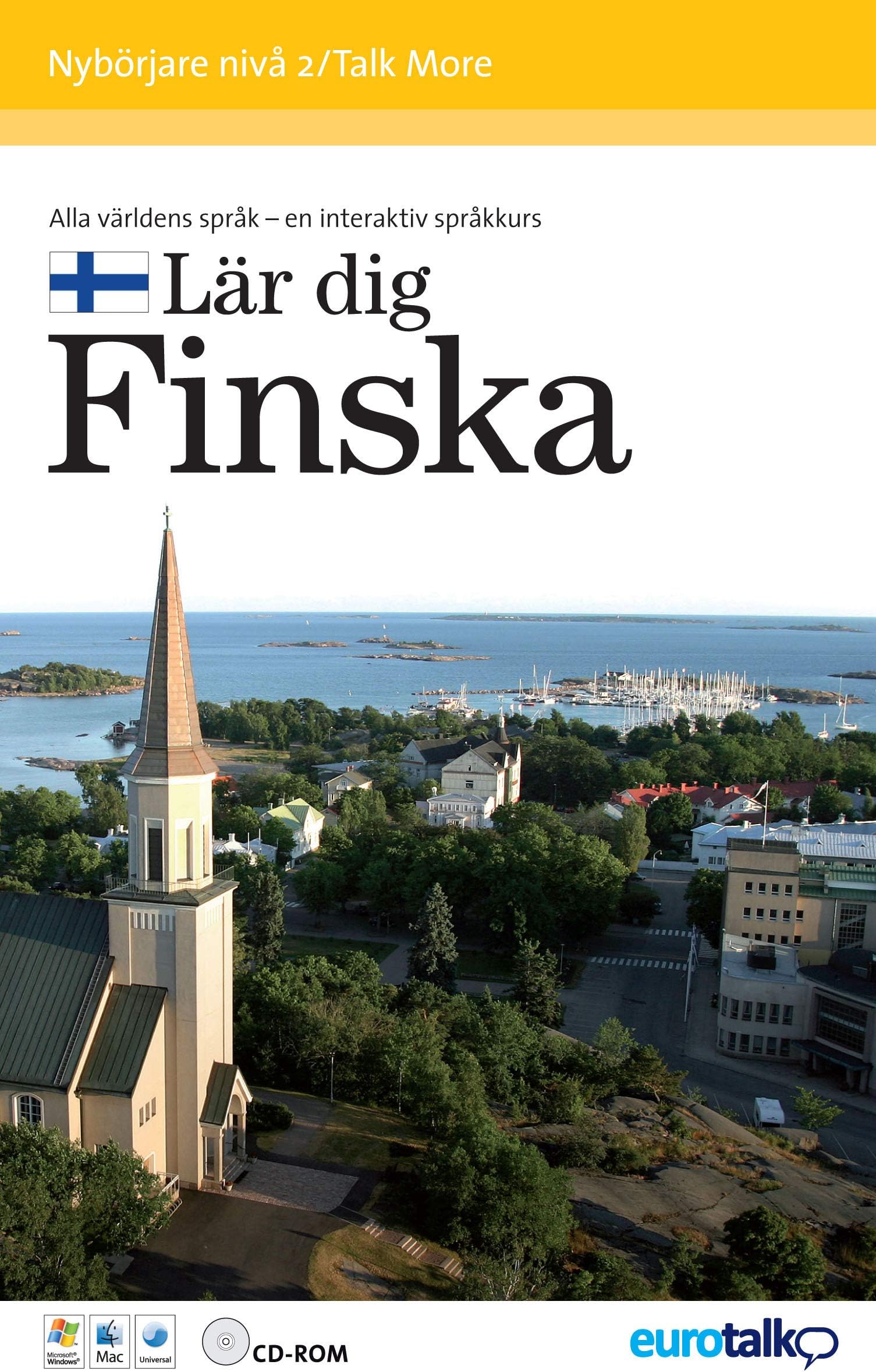 Talk More Finnish: Interactive Video CD-ROM - Beginners+ (PC/Mac)