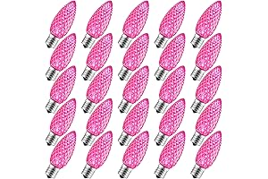 Brightown 25 Pack C9 Led Christmas Lights