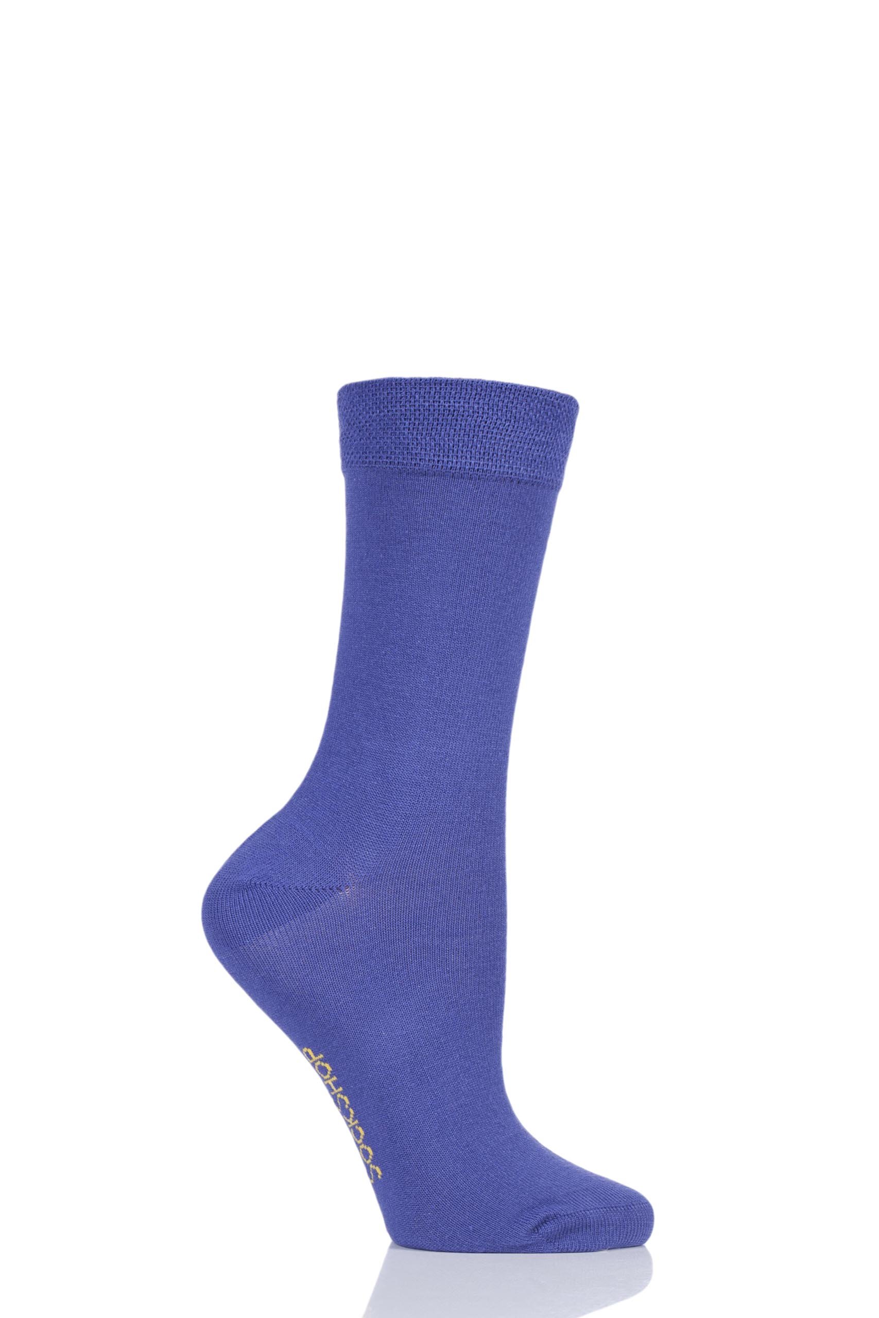 SockShop Women's Bamboo Socks - Purple - Size 4-8