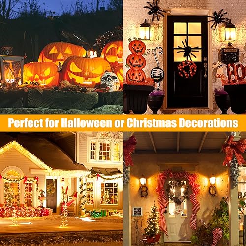 Miniatura 6 de Bombillas LED E12, 3 modos de luz parpadeantes, bombilla de vela de candelabro para hogar, fiesta, patio, interior, exterior, decoración de