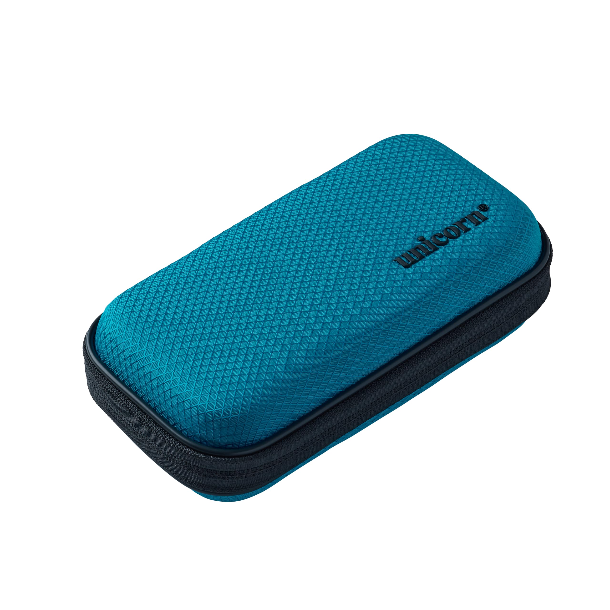 Unicorn Vanguard Small Zipped Darts Case | Sleek Stylish Design Provides Total Protection | Holds 1 Complete Set of Darts Plus Accessories | Teal with Black Logo