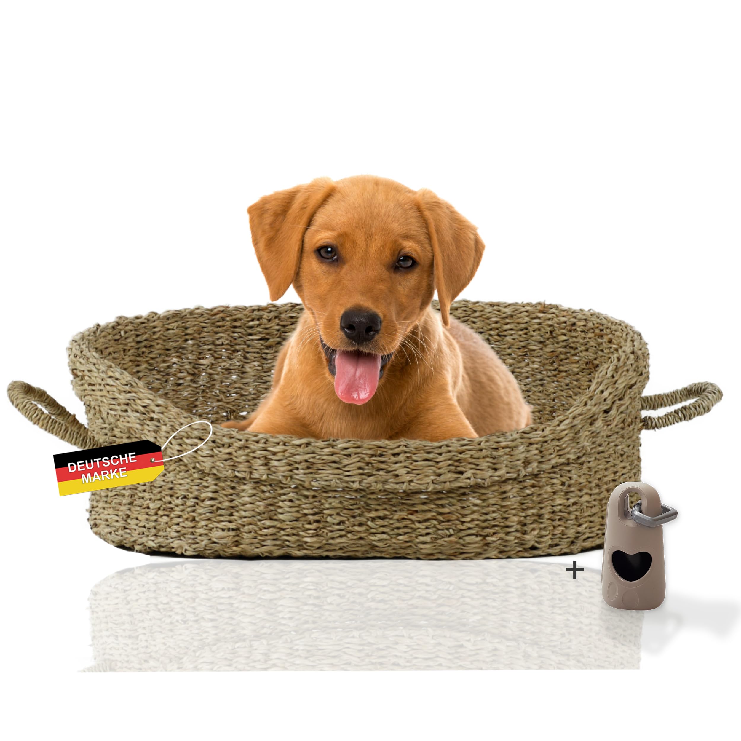 Rohrschneider Hundebett mit Henkel, Gr. 2 (70 x 60 cm)
