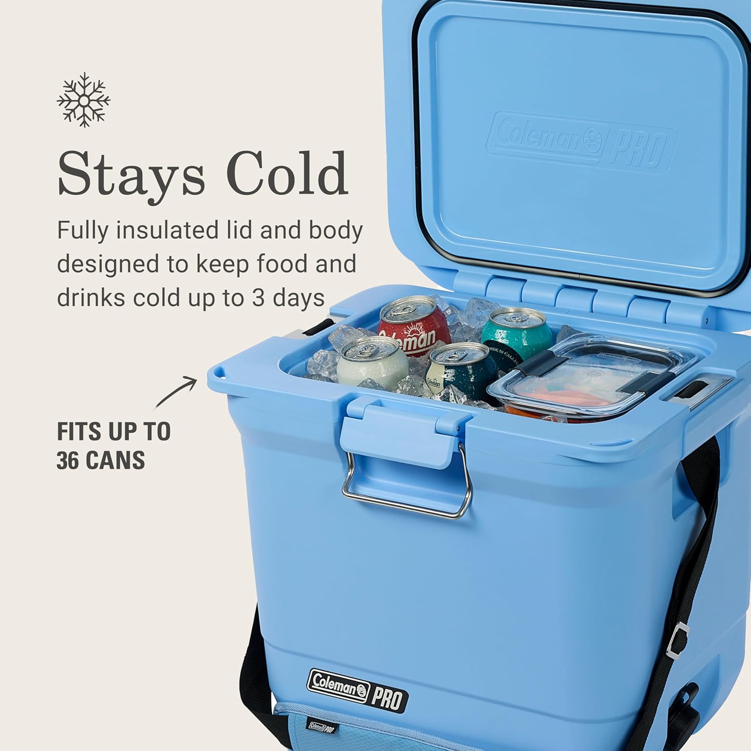 Coleman Pro Heavy-Duty, Blue Sky, 25qt Ultra-Light Philippines Ubuy