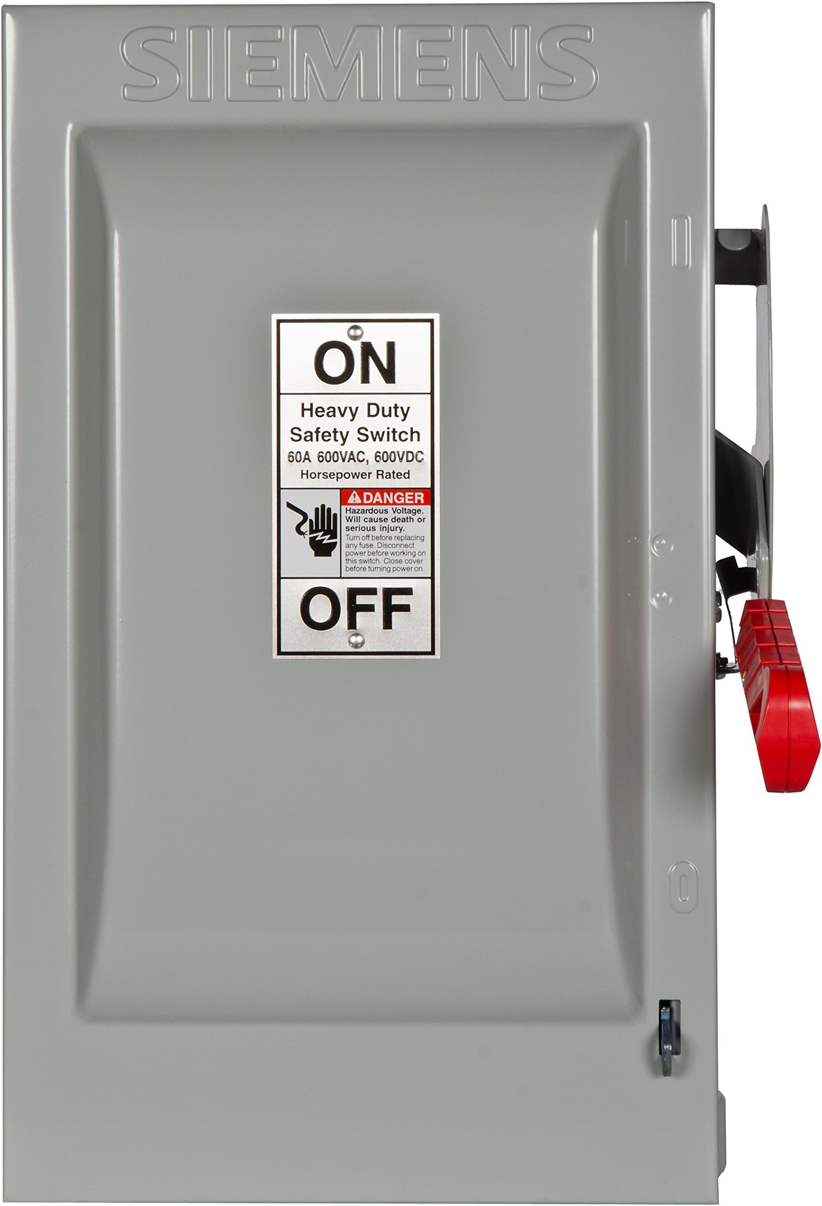 HF362 60-Amp 3 Pole 600-volt 3 Wire Fused Heavy Duty Safety Switches