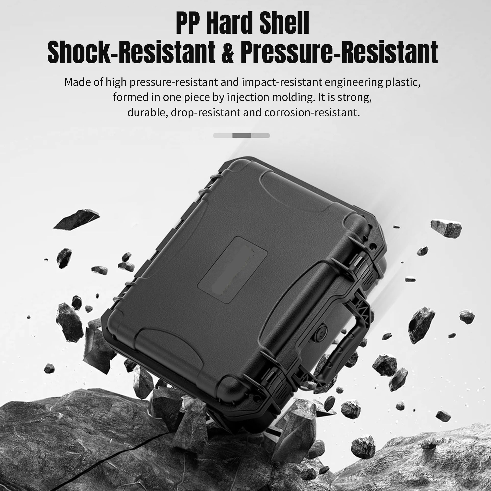 Compatible con Estuche rígido dji Action 6 | Carcasa rígida con interior suave for protección contra impactos y rayones.