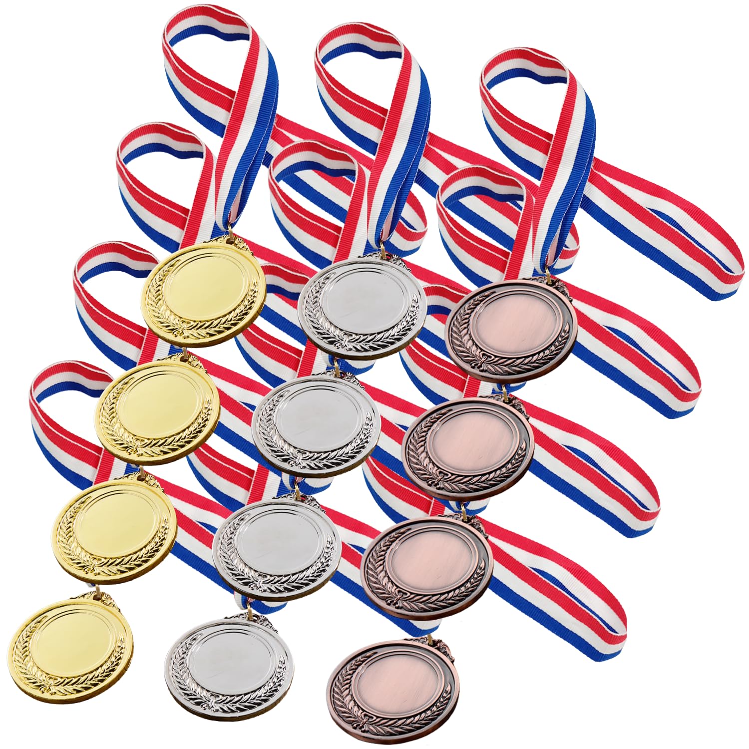 Amazon | ozgram メダル 【金4 銀4 銅4 合計12個セット】 金メダル
