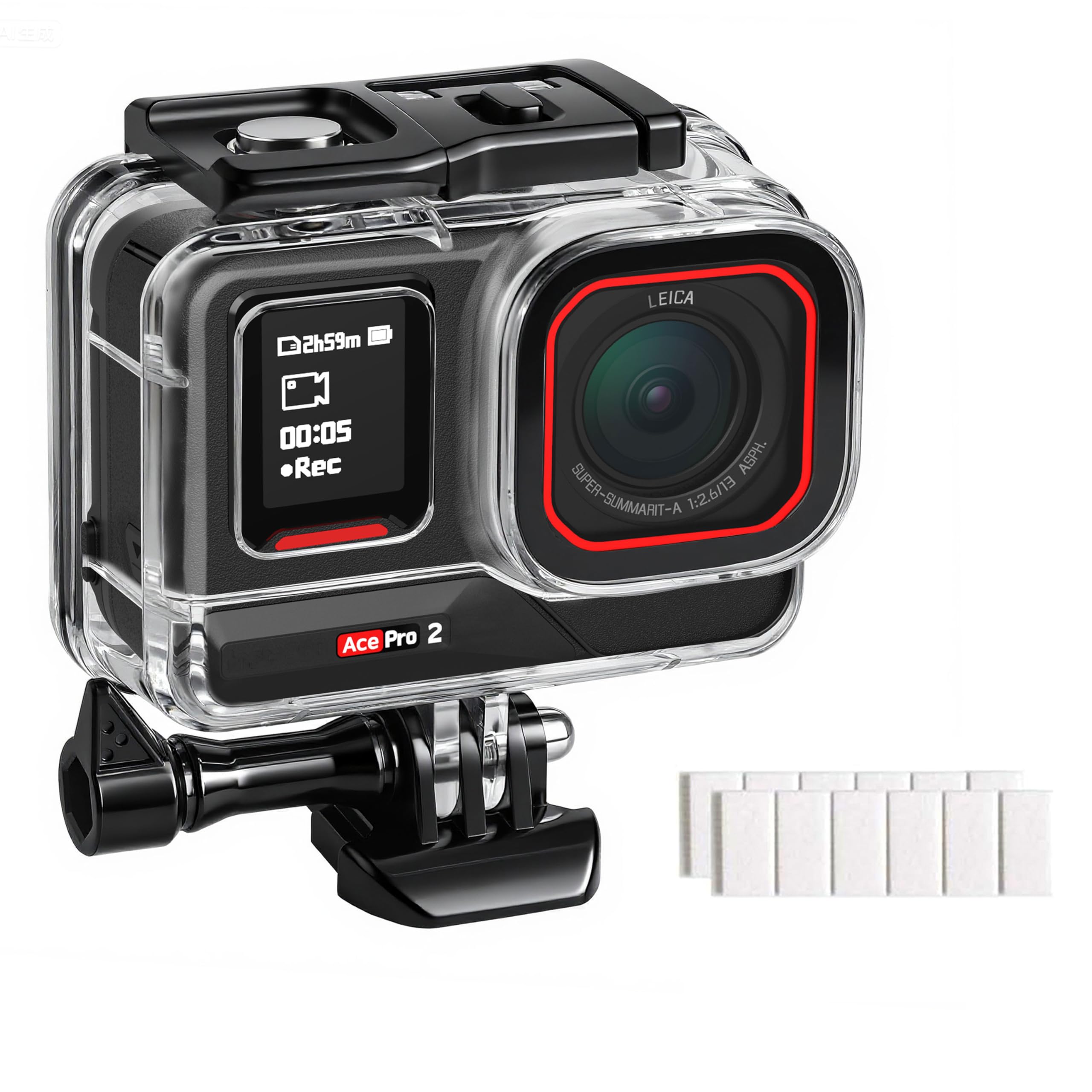 FitStill 水中防水ケースINSTA 360 ace pro 2/ace…